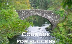 Courage for success